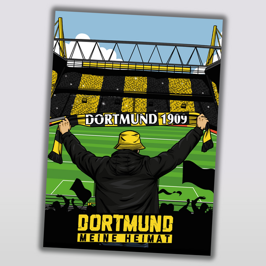 DORTMUND MEINE HEIMAT // 30 Stk. - fanSTICKERS