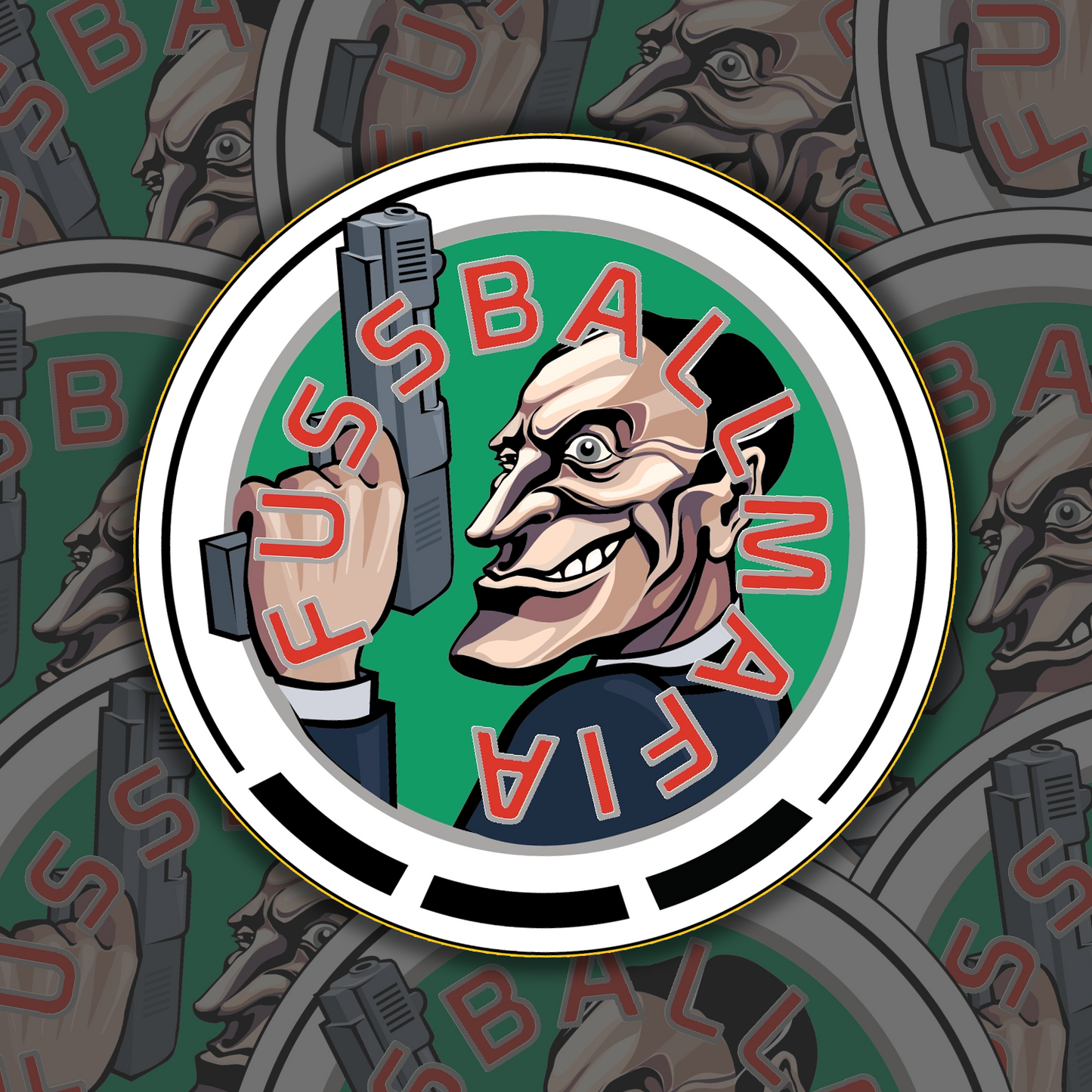 FUSSBALLMAFIA // 30 Stk. - fanSTICKERS