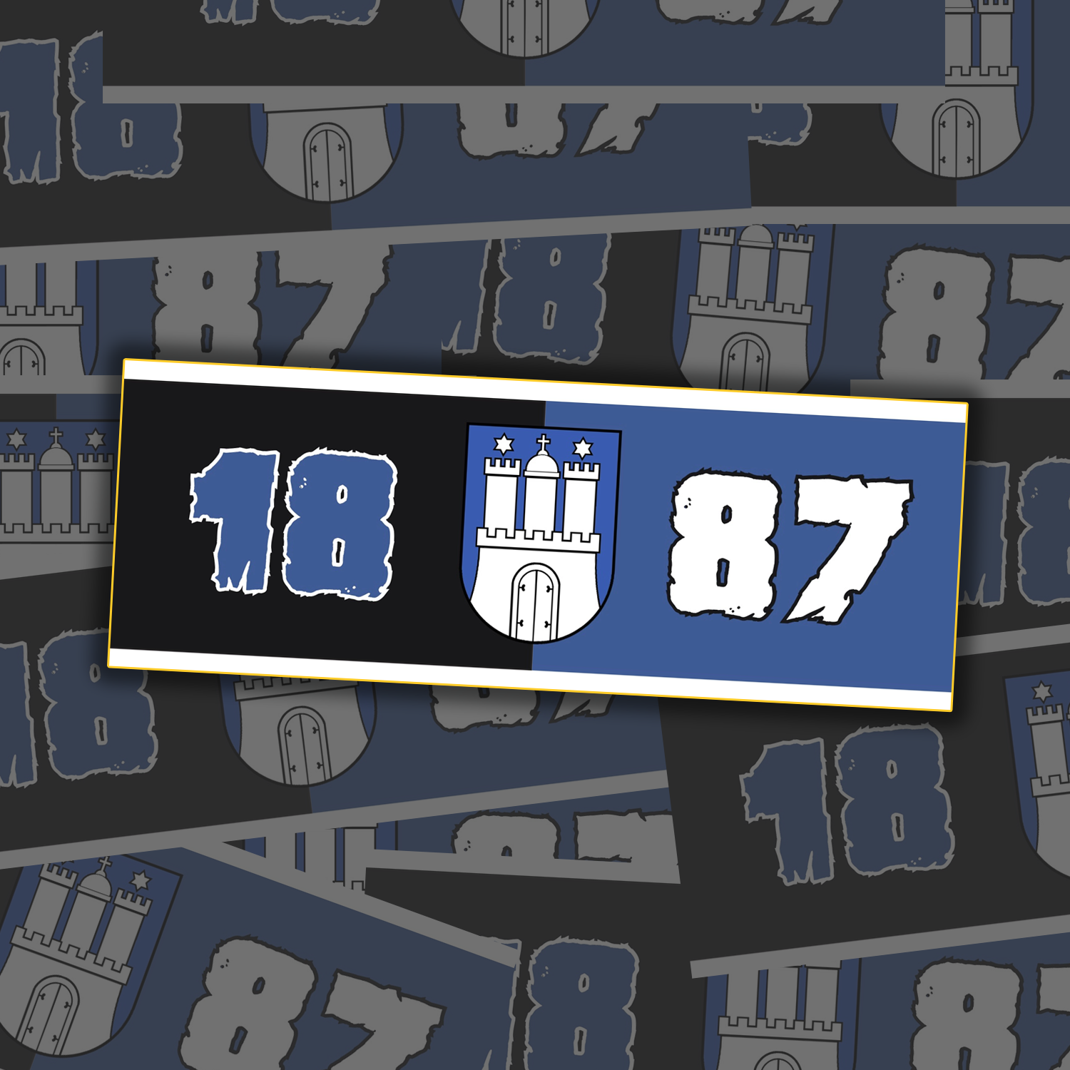 HAMBURG | 1887 // fanSTICKERS