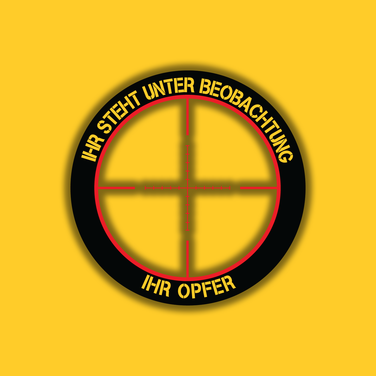 Dortmund | IHR STEHT UNTER BEOBACHTUNG, IHR OPFER // 30 Stk. fanSTICKERS