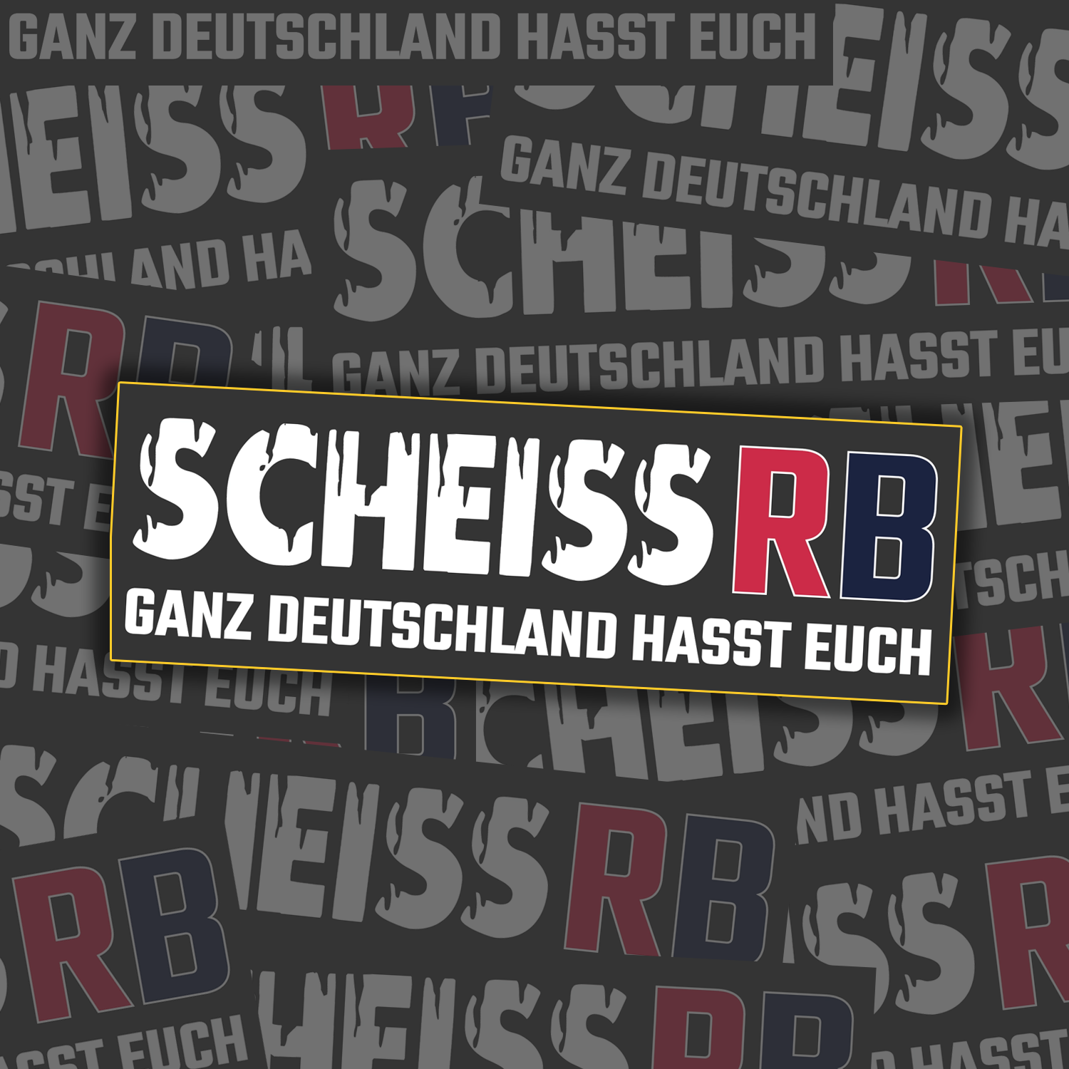 SCHEISS RB // 30 Stk. - fanSTICKERS