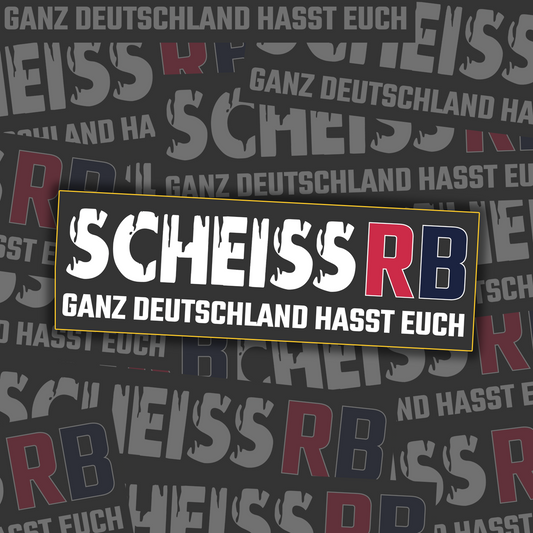SCHEISS RB // 30 Stk. - fanSTICKERS